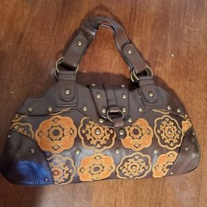 New York And Company Brown And Tan Purse